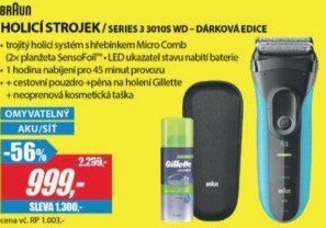 SERIES 3 3010S WD - DÁRKOVÁ EDICE BRAUN