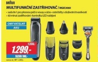 MGK3060 ZASTŘIHOVAČBRAUN