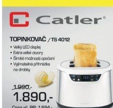 TS 4012 TopinkovačCATLER