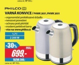 PHWK 2031 RYCHLOVARNÁ KONVICE PHILCO