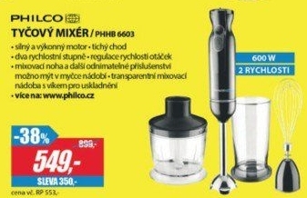 PHHB 6603 TYČOVÝ MIXÉRPHILCO
