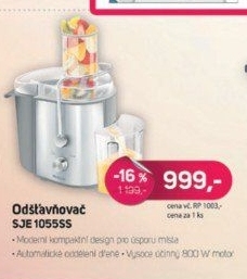 SJE 1055SS odšťavňovačSENCOR