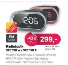 SRC 150 R RADIOBUDÍKSENCOR