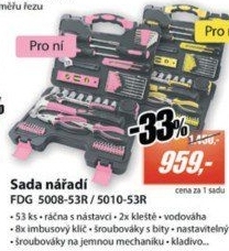 FDG 5008-53R Sada nářadí FIELDMANN