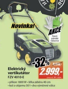 SADA FZV 4010 E + Rukavice FIELDMANN
