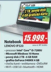 IP320 15,6 E2 8GB 2TB W10LENOVO