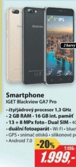 Blackview GA7 Pro 5IPS 2GB 16GB BLK IGET