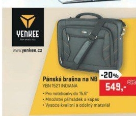 YBN 1521 Indiana NB Brašna 15.6´ YENKEE