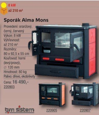 Sporák Alma Mons