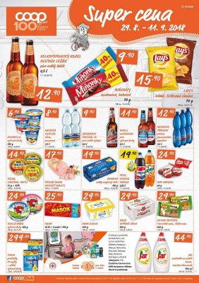 akční leták COOP 29.8.2018-11.9.2018