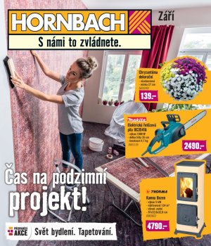 akční leták Hornbach 29.8.2018-2.10.2018