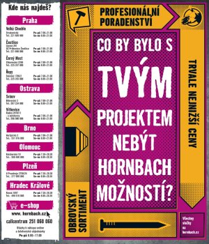 akční leták Hornbach 29.8.2018-2.10.2018