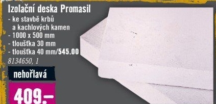 Izolační deska Promasil