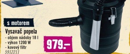 Vysavač na popel Lienbacher