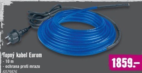 Topný kabel Eurom
