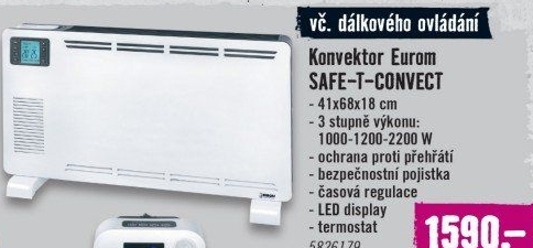 Konvektor Eurom SAFE-T-CONVECT