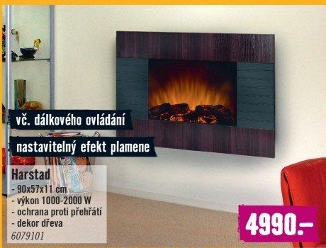 Elektrický krb Euromac Hardstad Eurom