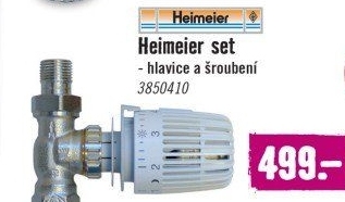 Sada termostatického ventilu Heimeier