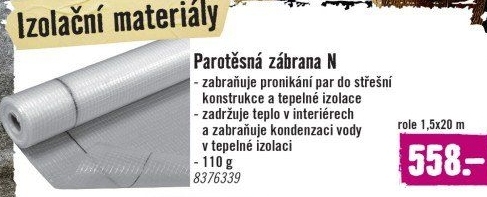 Parotěsná fólie Den Braven