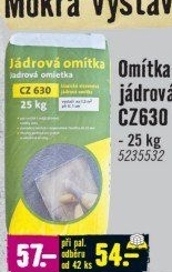 Jádrová omítka Weber