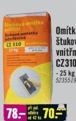 Štuková omítka Weber