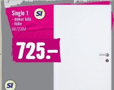 Interiérové dveře Single