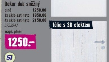 Interiérové dveře Single