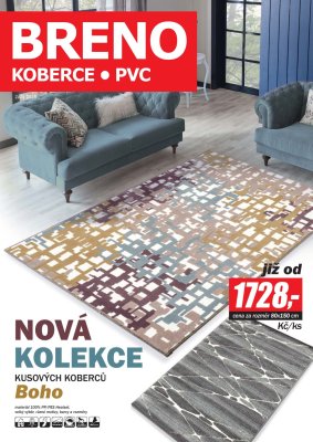 akční leták Breno koberce 3.9.2018-30.9.2018