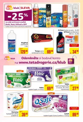 akční leták Teta drogerie 6.9.2018-15.9.2018