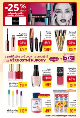 akční leták Teta drogerie 6.9.2018-15.9.2018