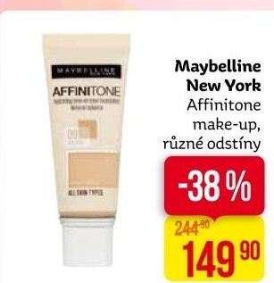 Make up Affinitone Maybelline