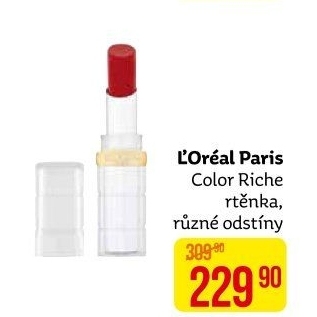 Rtěnka Color Riche L’Oréal