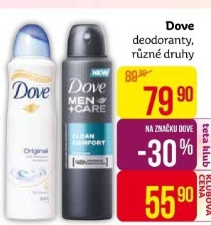 Deodoranty Dove