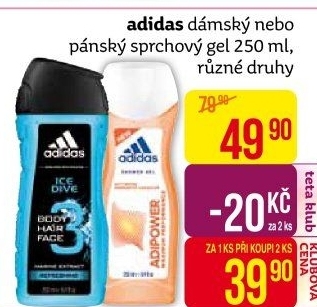 Sprchový gel Adidas