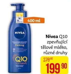 Tělová mléka Nivea