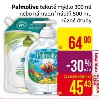 Tekuté mýdlo Palmolive