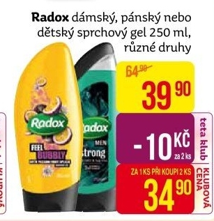 Sprchový gel Radox