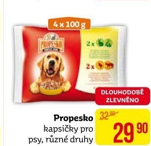 Kapsičky pro psy Propesko