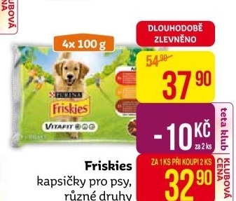 Kapsičky pro psy Friskies