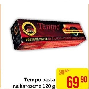 Pasta na autolaky Tempo