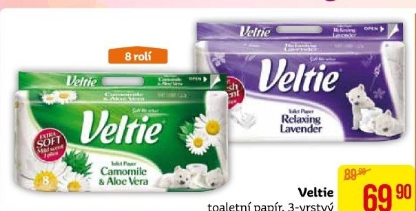Toaletní papír 3vrstvý Veltie Kleenex