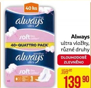 Vložky dámské Ultra Always