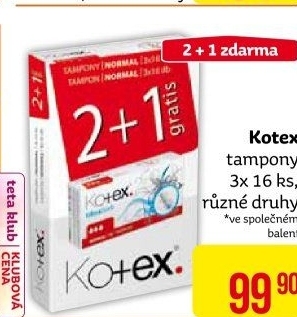 Tampony Kotex