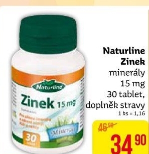 Doplněk stravy Zinek Naturline