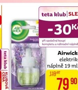 Osvěžovač vzduchu elektrický Air Wick - náplň