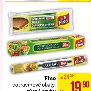 Potravinové obaly Fino