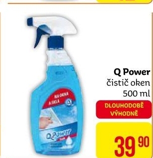Čistič oken Q Power
