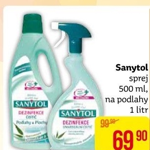 Dezinfekční univerzální čistič ve spreji Sanytol