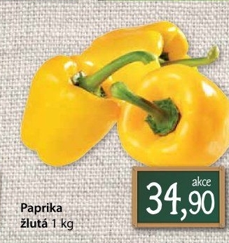 Paprika žlutá