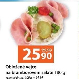 Obložené vejce
